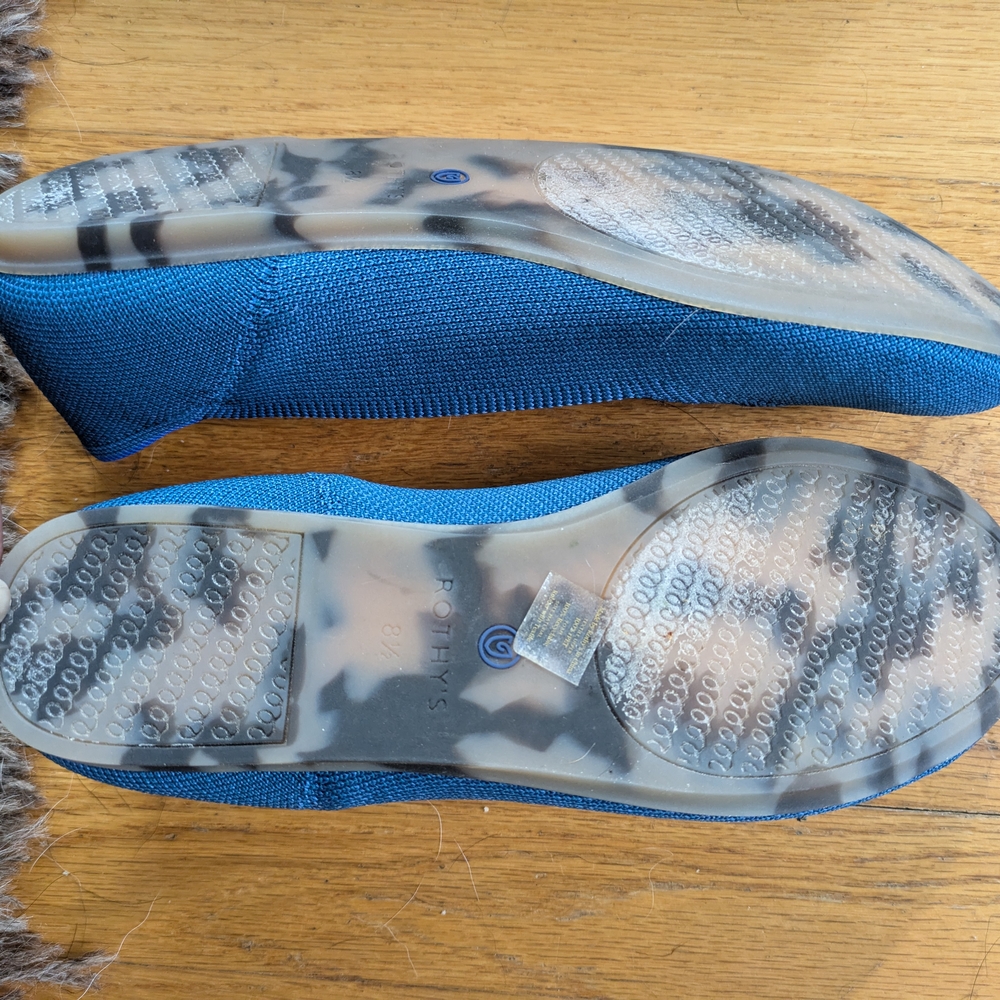 Rothy's Blue flats. Size 8.5. New without box. - Picture 5 of 5